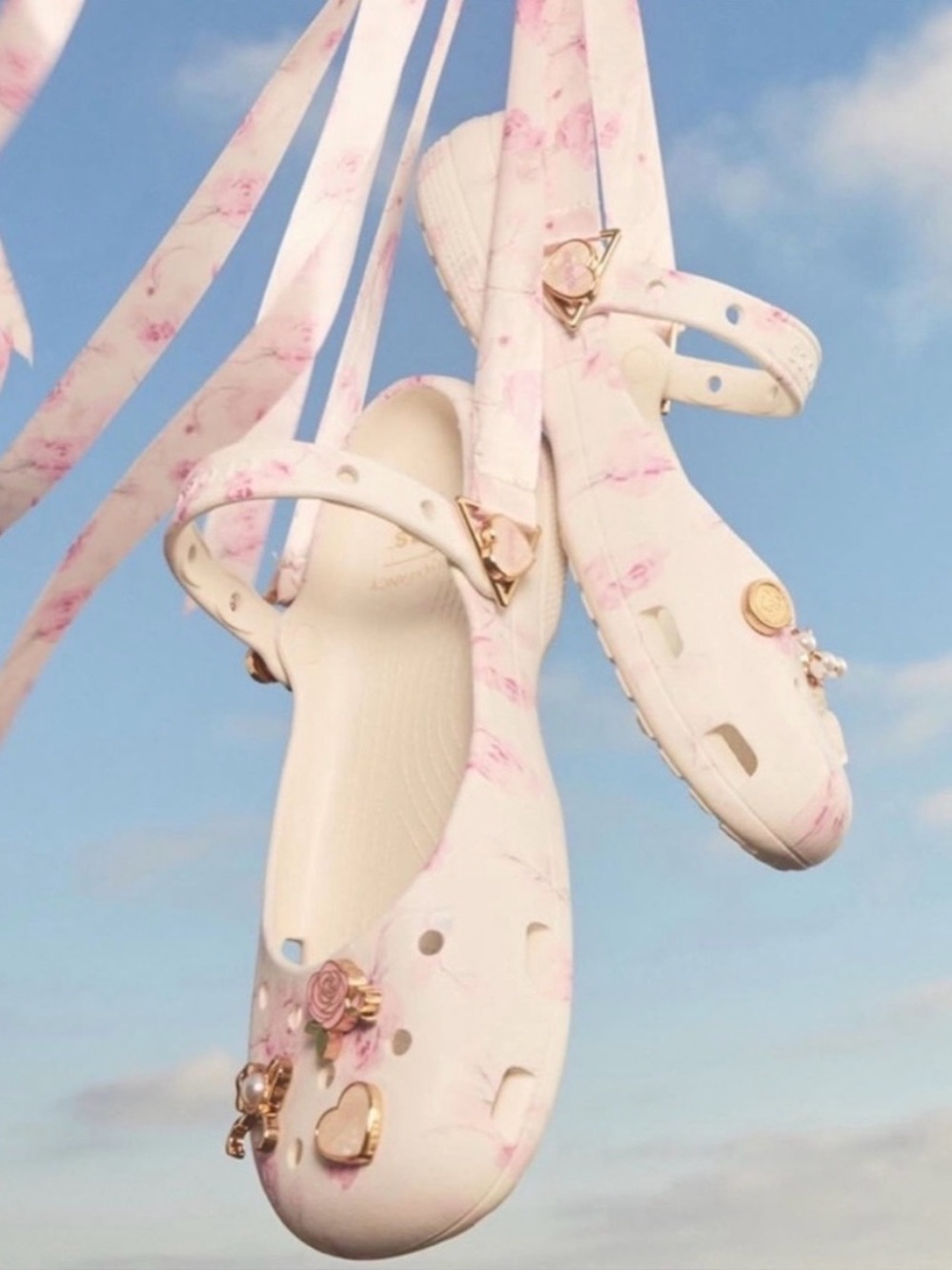 LoveShackFancy x Crocs Classic Ballet Flat